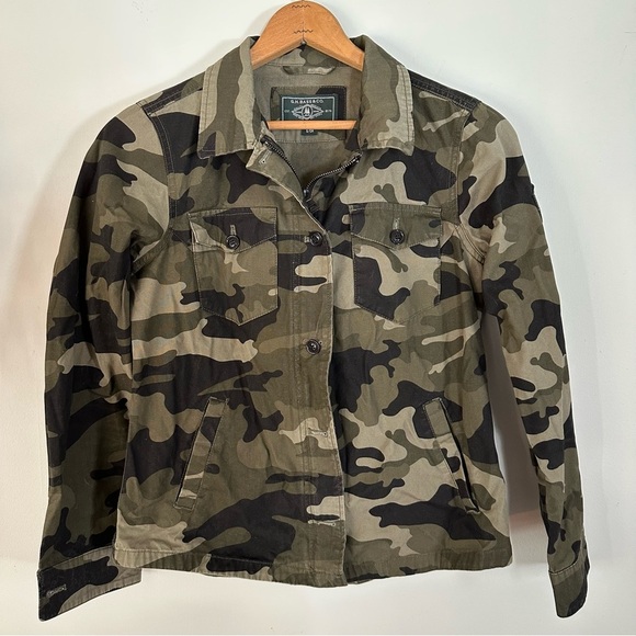 GH Bass & Co Camouflage Lightweight Jacket - Picture 4 of 14